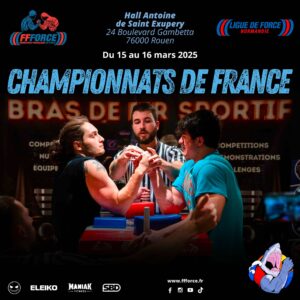 Championnats de France de bras de fer sportif